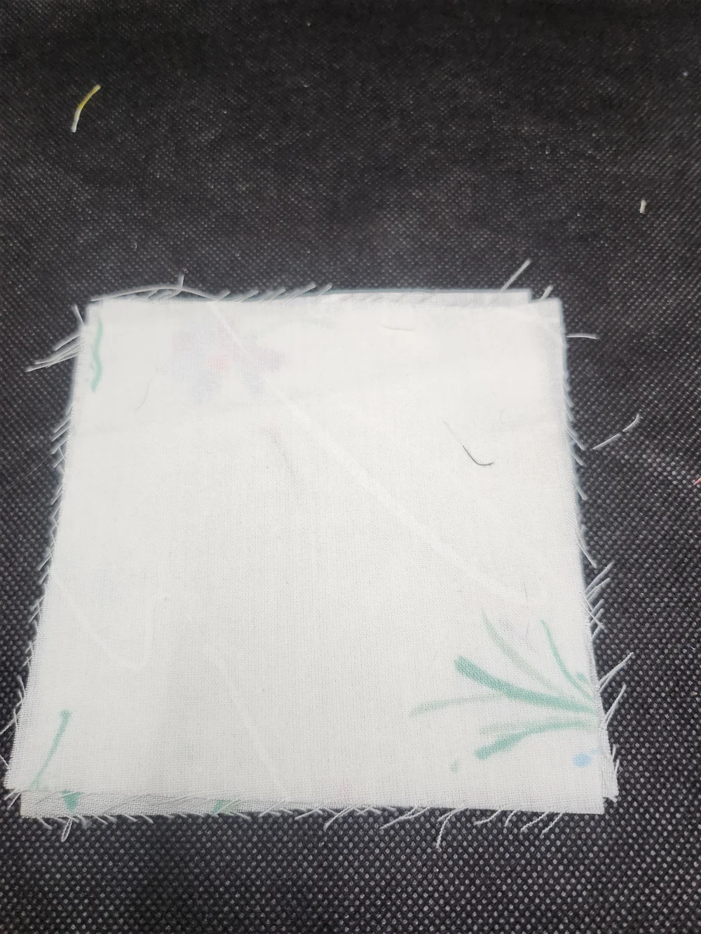 3 4.50 inch precut cotton fabric squares; great for quilting and crafting